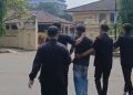 Pamdal Kantor Wali Kota Cilegon Gagalkan Dugaan Pencurian Kabel, Satu Orang Ditangkap