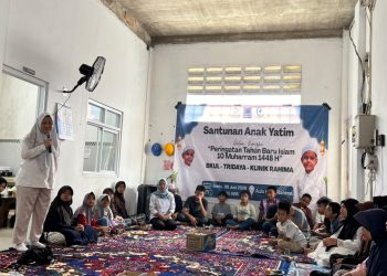 Peringati 10 Muharam, Tiga Perusahaan Santuni 60 Anak Yatim di Bojonegara